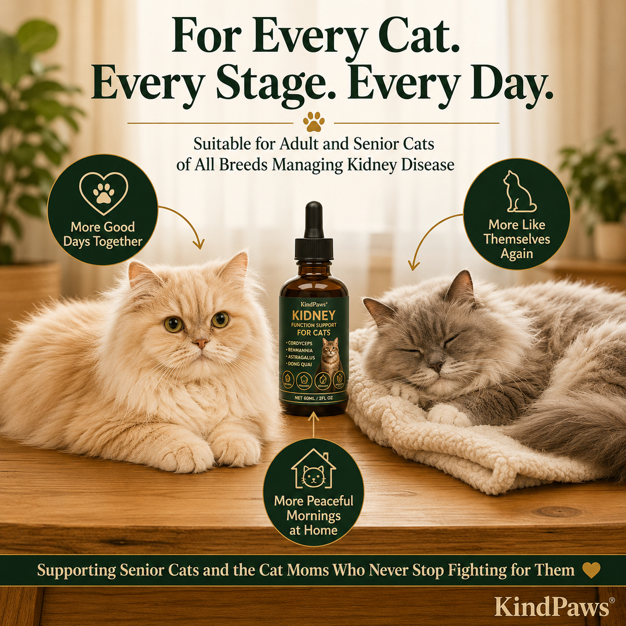 KindPaws™ Kidney Support For Cats